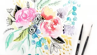 Intro to Watercolor Florals